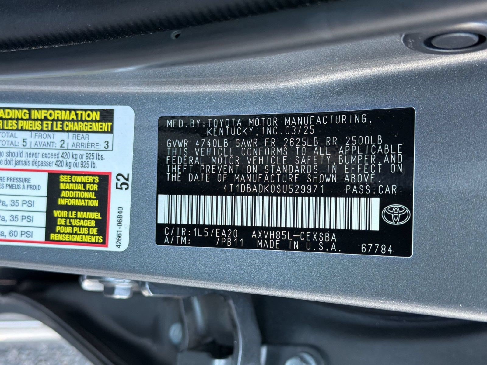 Used 2025 Toyota Camry SE w/ Convenience Package AWD/4WD image 23