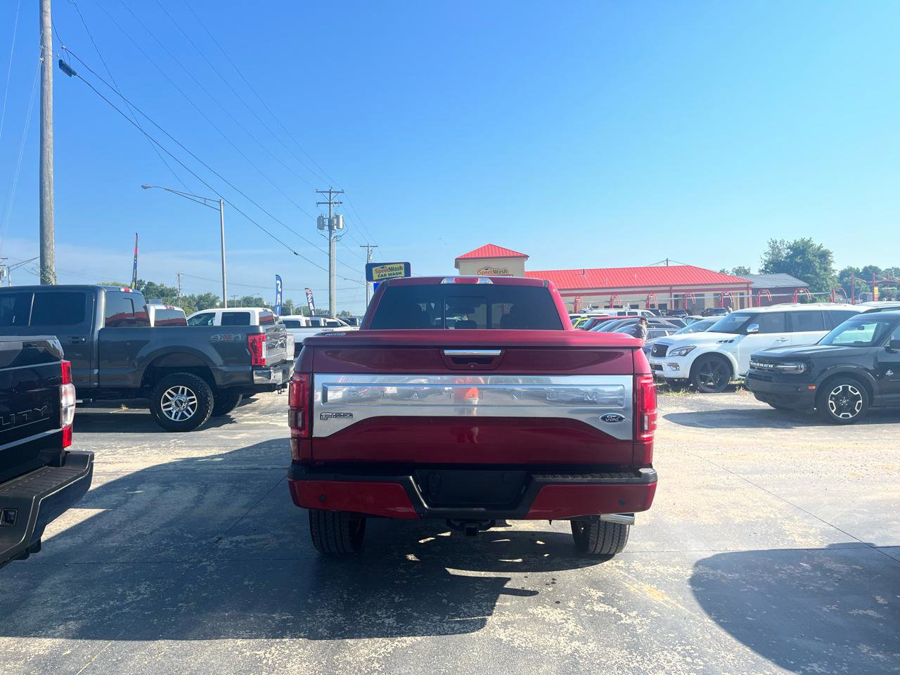 Used 2015 Ford F150 Platinum w/ Equipment Group 701A Luxury AWD/4WD image 4
