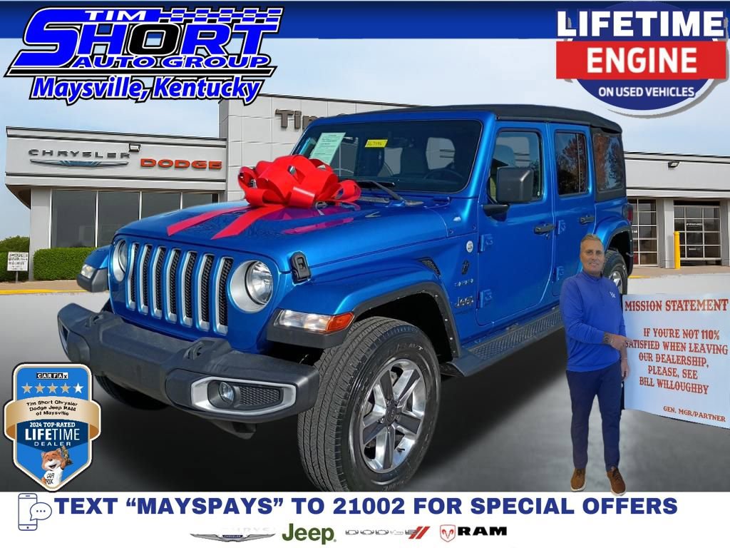 Used 2022 Jeep Wrangler Unlimited Sahara