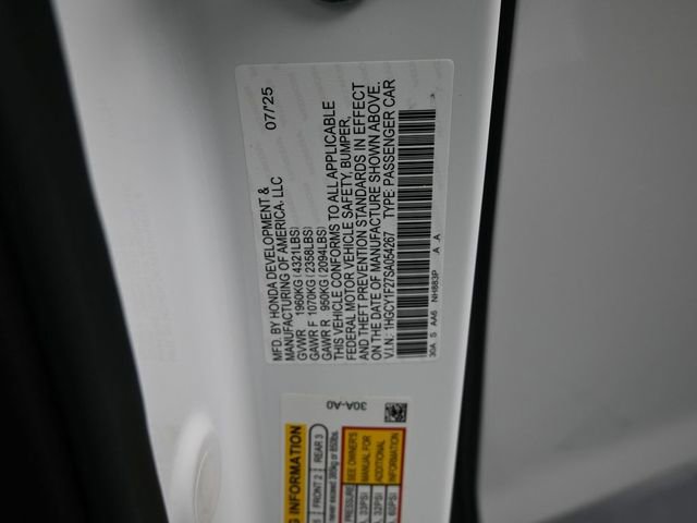 Used 2025 Honda Accord LX image 4