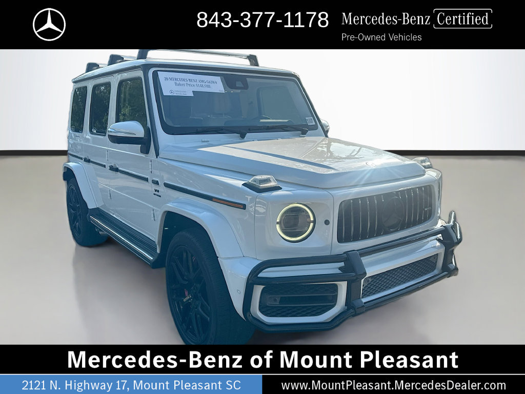 Certified 2020 Mercedes-Benz G 63 AMG 4MATIC image 3