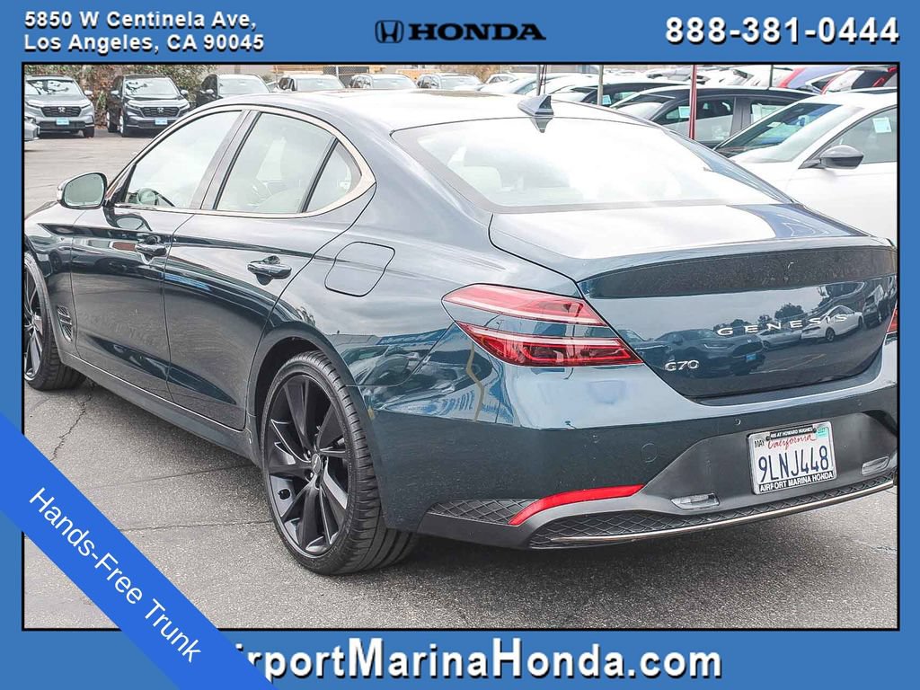 Used 2023 Genesis G70 2.0T w/ Sport Prestige Package RWD image 7