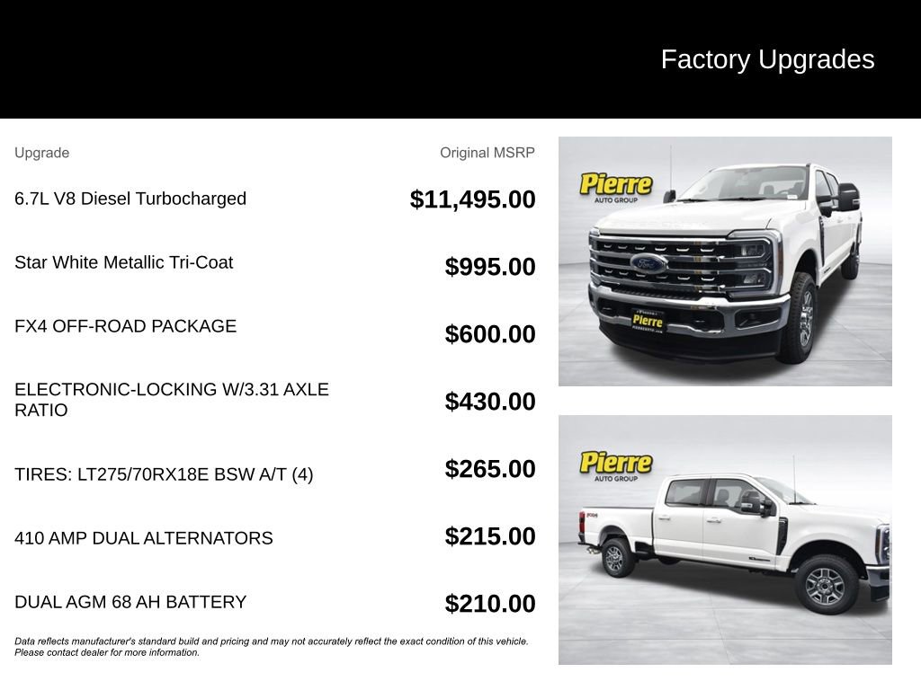 New 2026 Ford F350 Lariat w/ FX4 Off-Road Package image 13