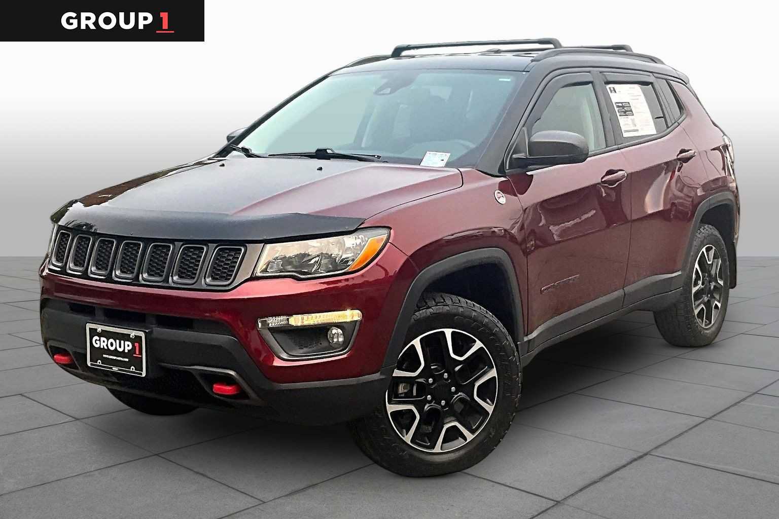 Used 2021 Jeep Compass Trailhawk AWD/4WD video 1