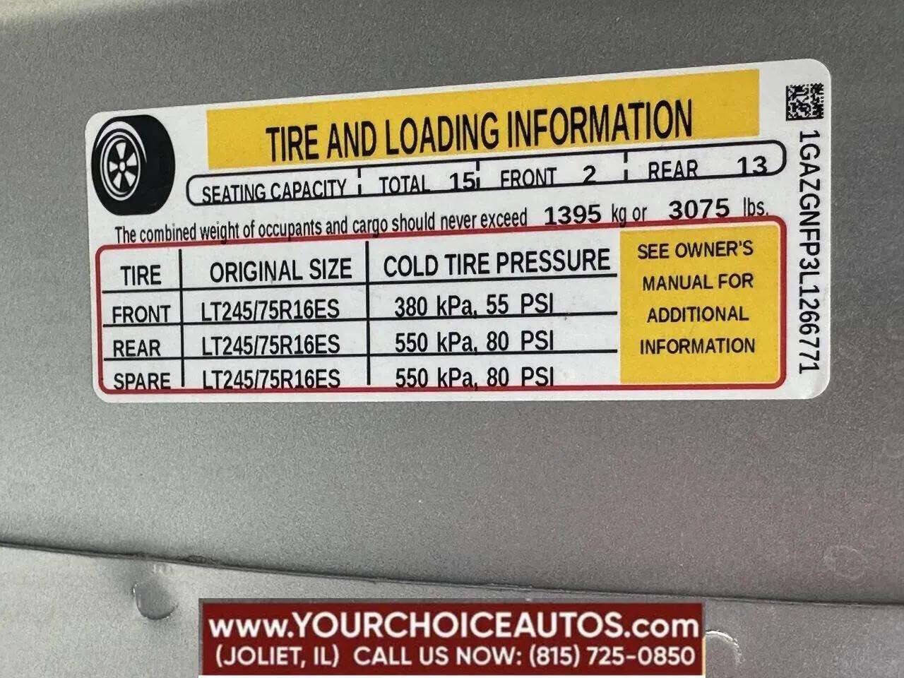 Used 2020 Chevrolet Express 3500 LS image 22