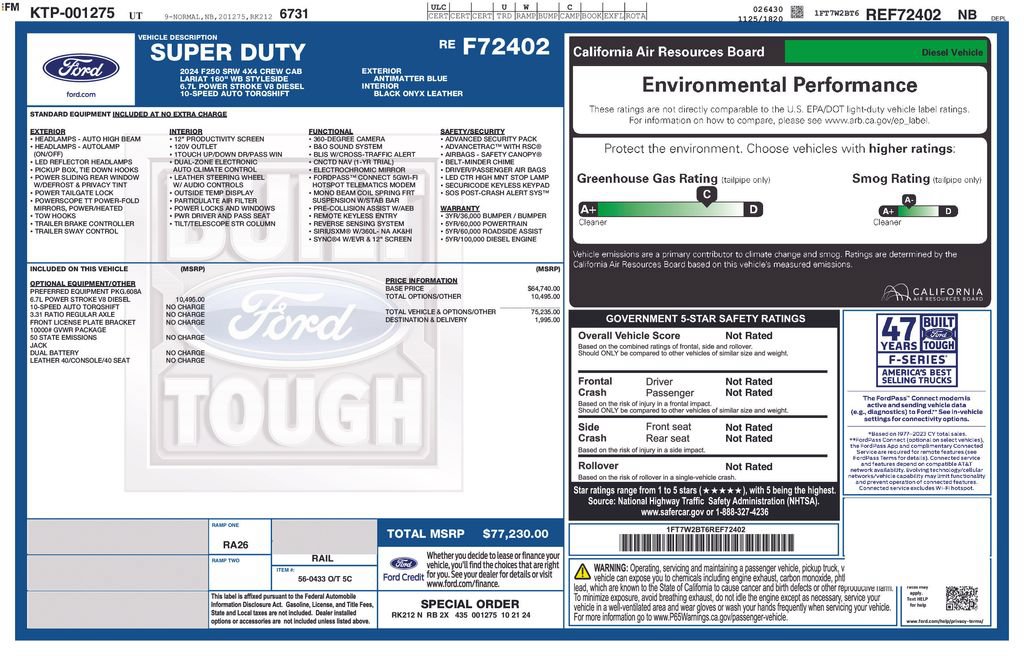 Used 2024 Ford F250 Lariat AWD/4WD image 4