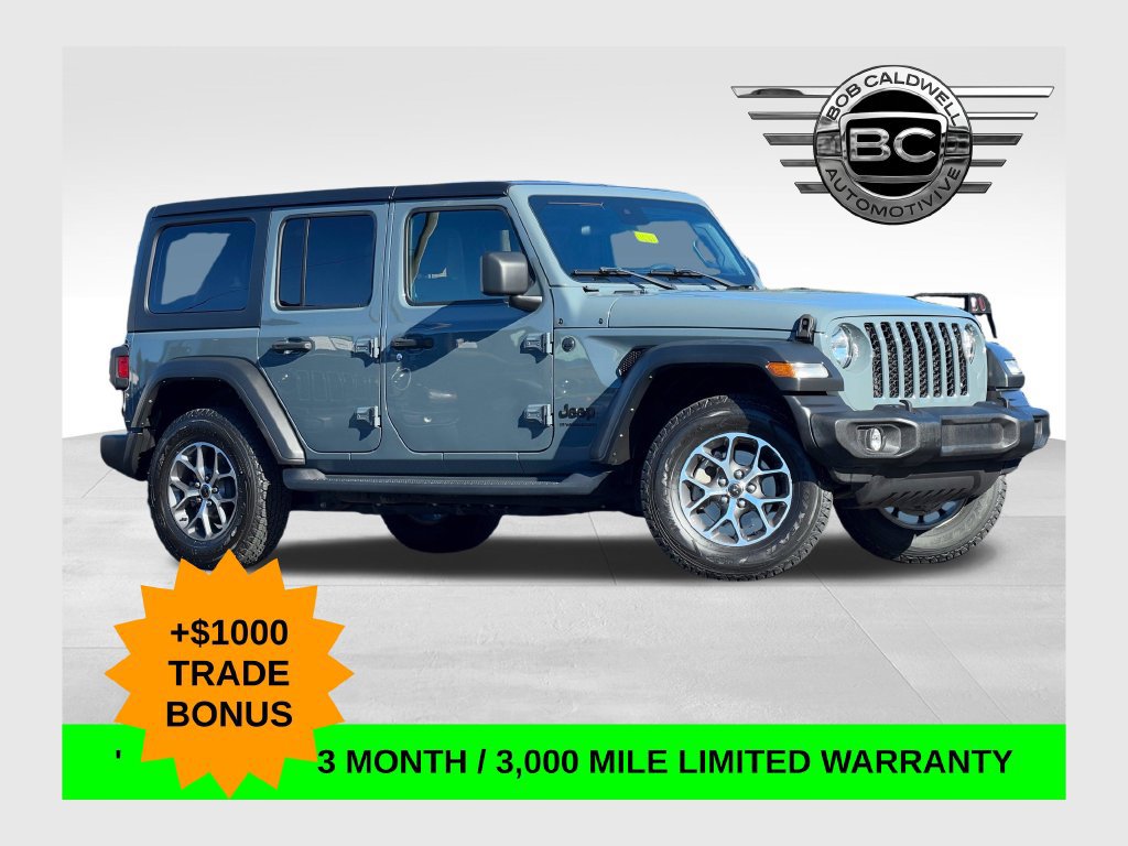 Used 2024 Jeep Wrangler Unlimited Sport