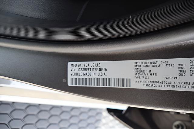 New 2026 RAM 1500 4x4 Crew Cab image 16