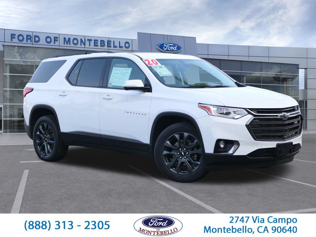 Used 2020 Chevrolet Traverse RS FWD image 1