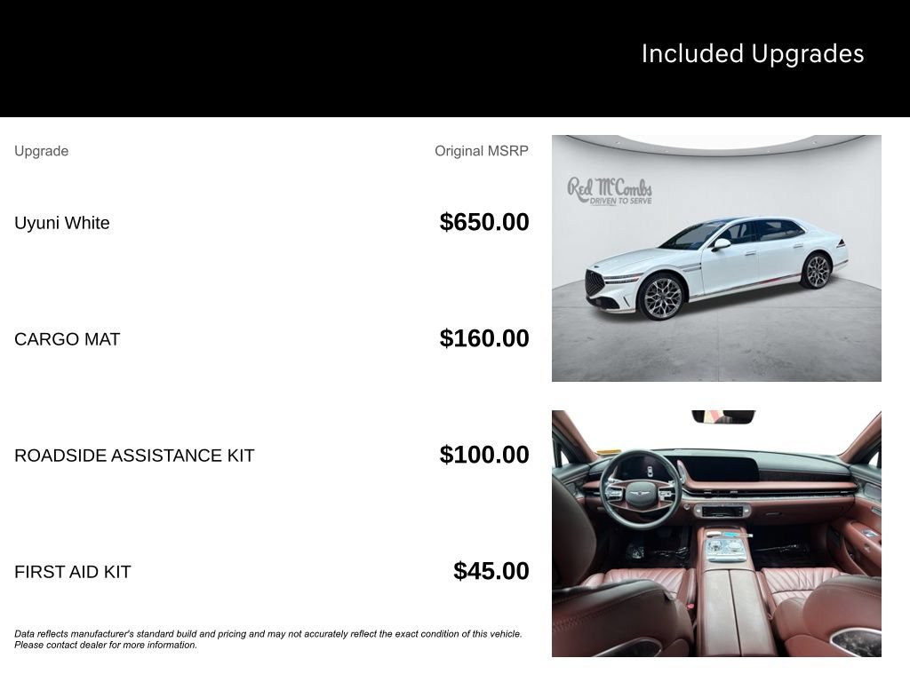 Used 2024 Genesis G90 3.5T AWD/4WD image 5