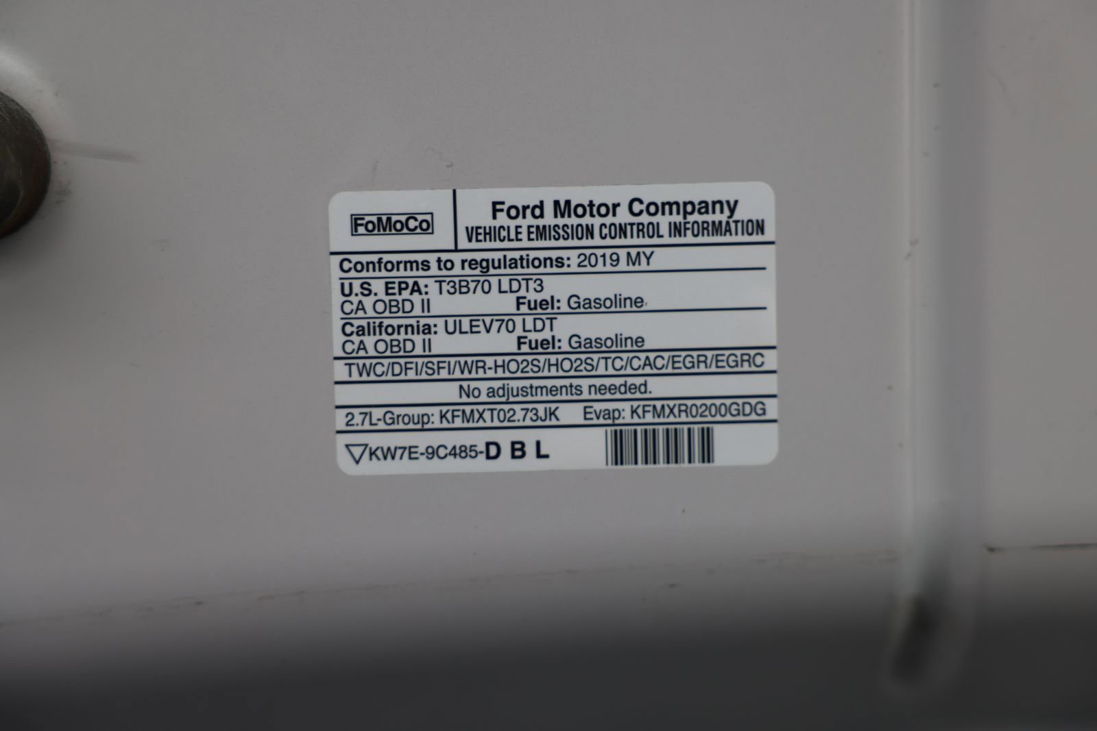 Certified 2019 Ford F150 XL w/ Equipment Group 101A Mid image 31