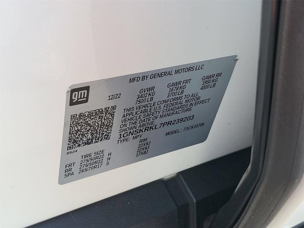 Certified 2023 Chevrolet Tahoe RST w/ Sport Performance Package AWD/4WD image 26