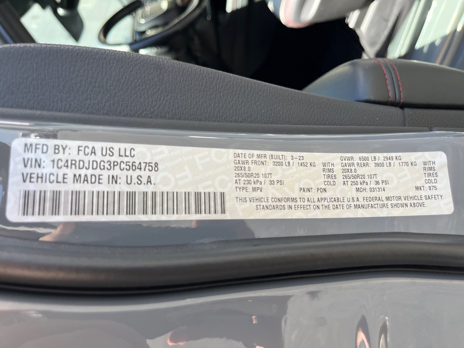 Used 2023 Dodge Durango GT AWD/4WD image 31