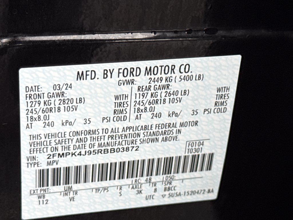 Used 2024 Ford Edge SEL w/ Convenience Package AWD/4WD image 27