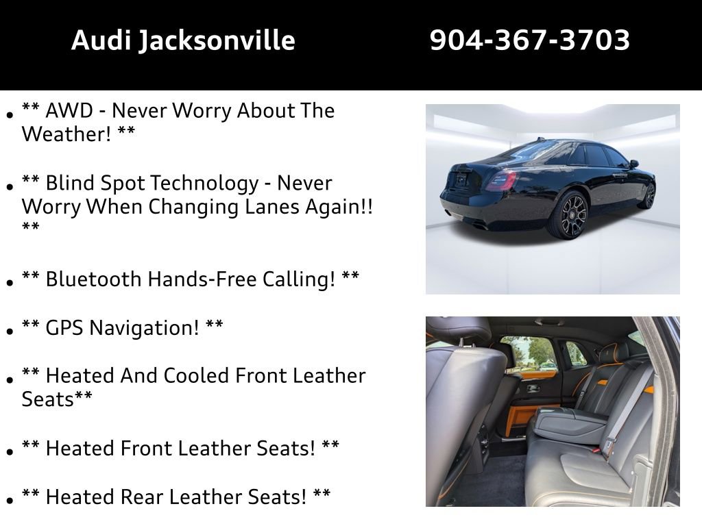 Used 2024 Rolls-Royce Ghost Black Badge AWD/4WD image 9
