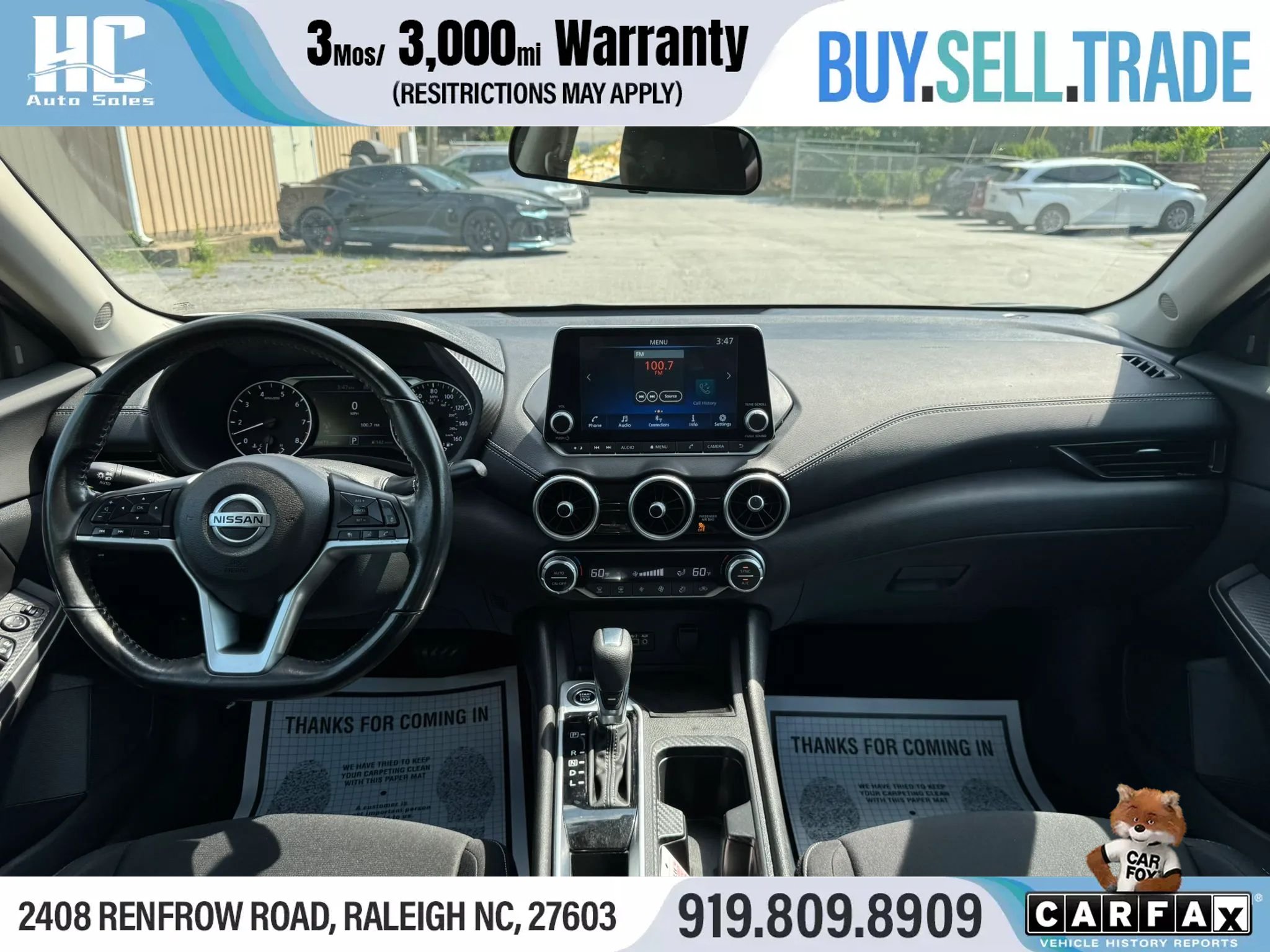 Used 2021 Nissan Sentra SV FWD image 22