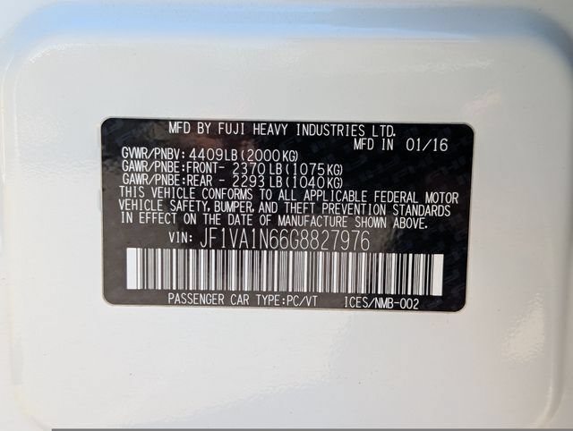 Used 2016 Subaru WRX Limited AWD/4WD image 31