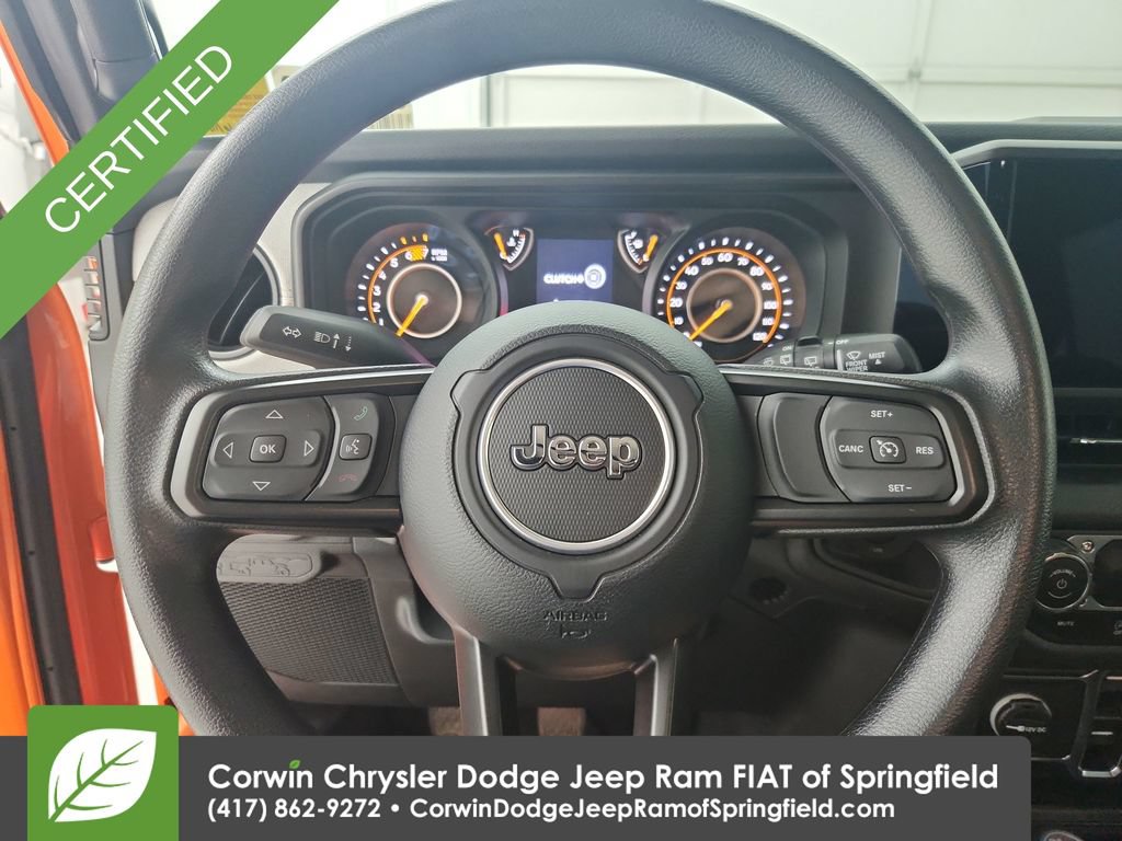 Certified 2025 Jeep Wrangler Unlimited Sport AWD/4WD image 21