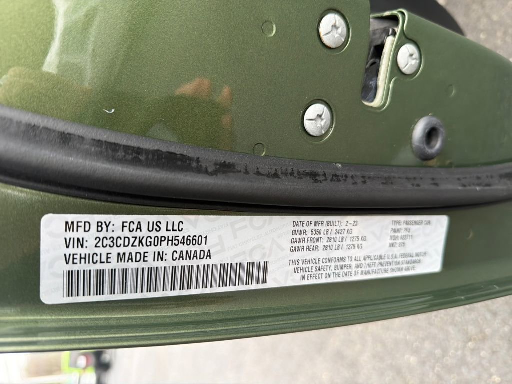 Certified 2023 Dodge Challenger GT w/ Blacktop Package image 28