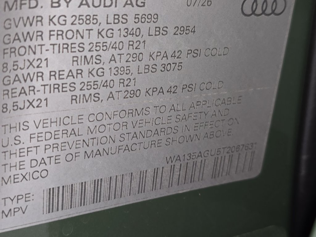New 2026 Audi SQ5 Prestige AWD/4WD image 32