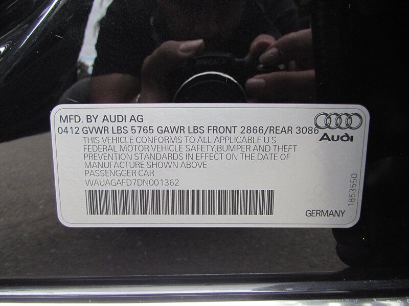 Used 2013 Audi A8 3.0T w/ Driver Assistance Pkg AWD/4WD image 37