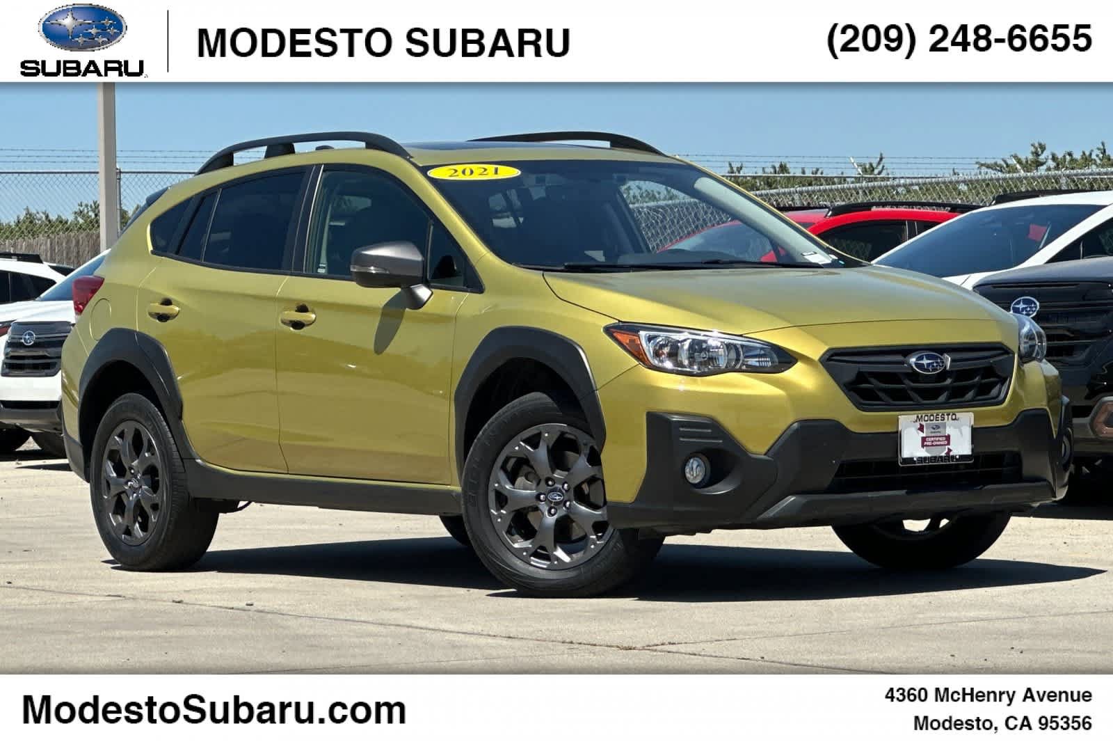 Certified 2021 Subaru Crosstrek 2.5i Sport w/ Moonroof Package AWD/4WD image 1