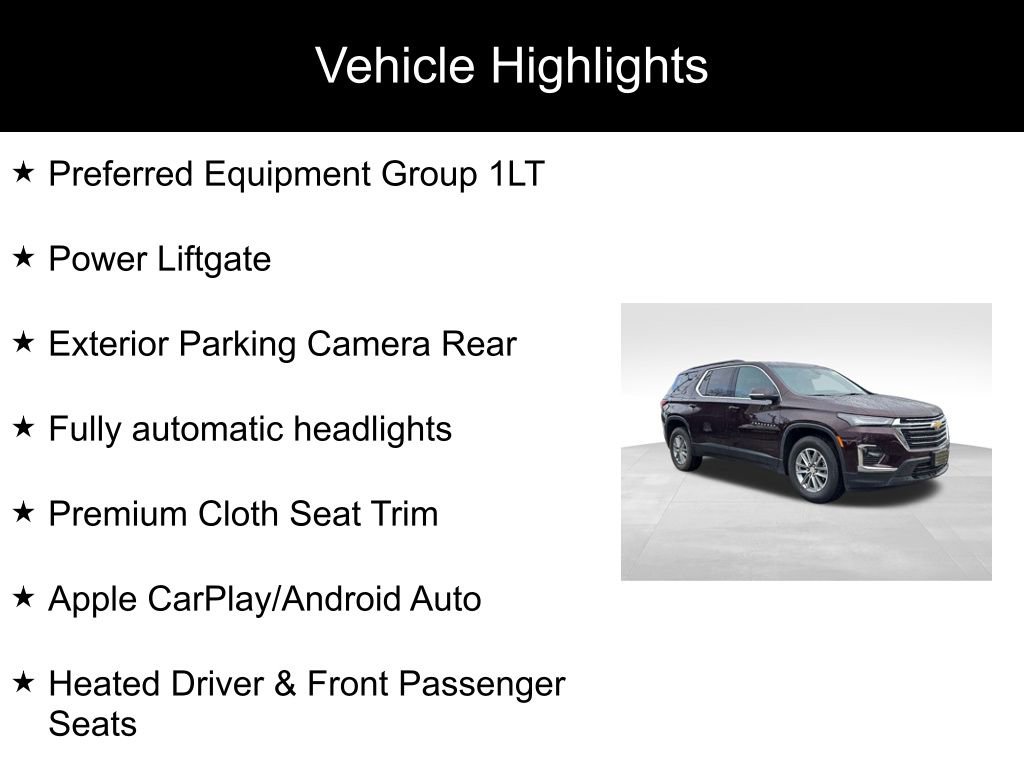 Used 2023 Chevrolet Traverse LT image 2