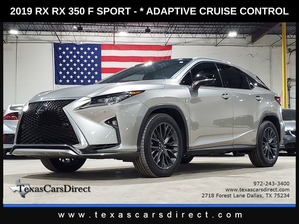 Used 2019 Lexus RX 350 F Sport w/ Navigation Package