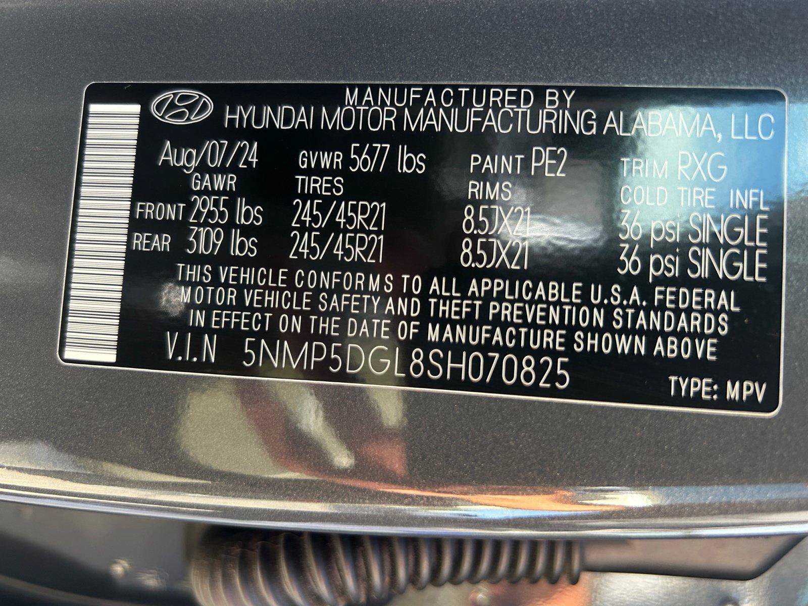 New 2025 Hyundai Santa Fe Calligraphy AWD/4WD image 34
