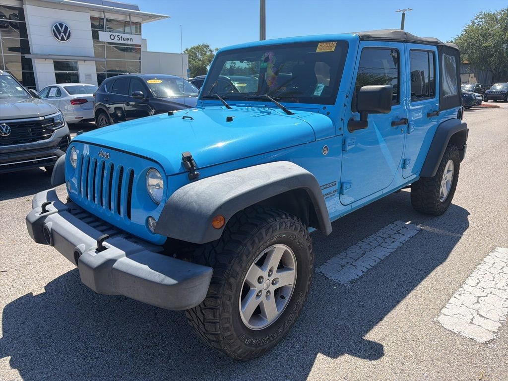 Used 2017 Jeep Wrangler Unlimited Sport w/ Quick Order Package 24S AWD/4WD image 28
