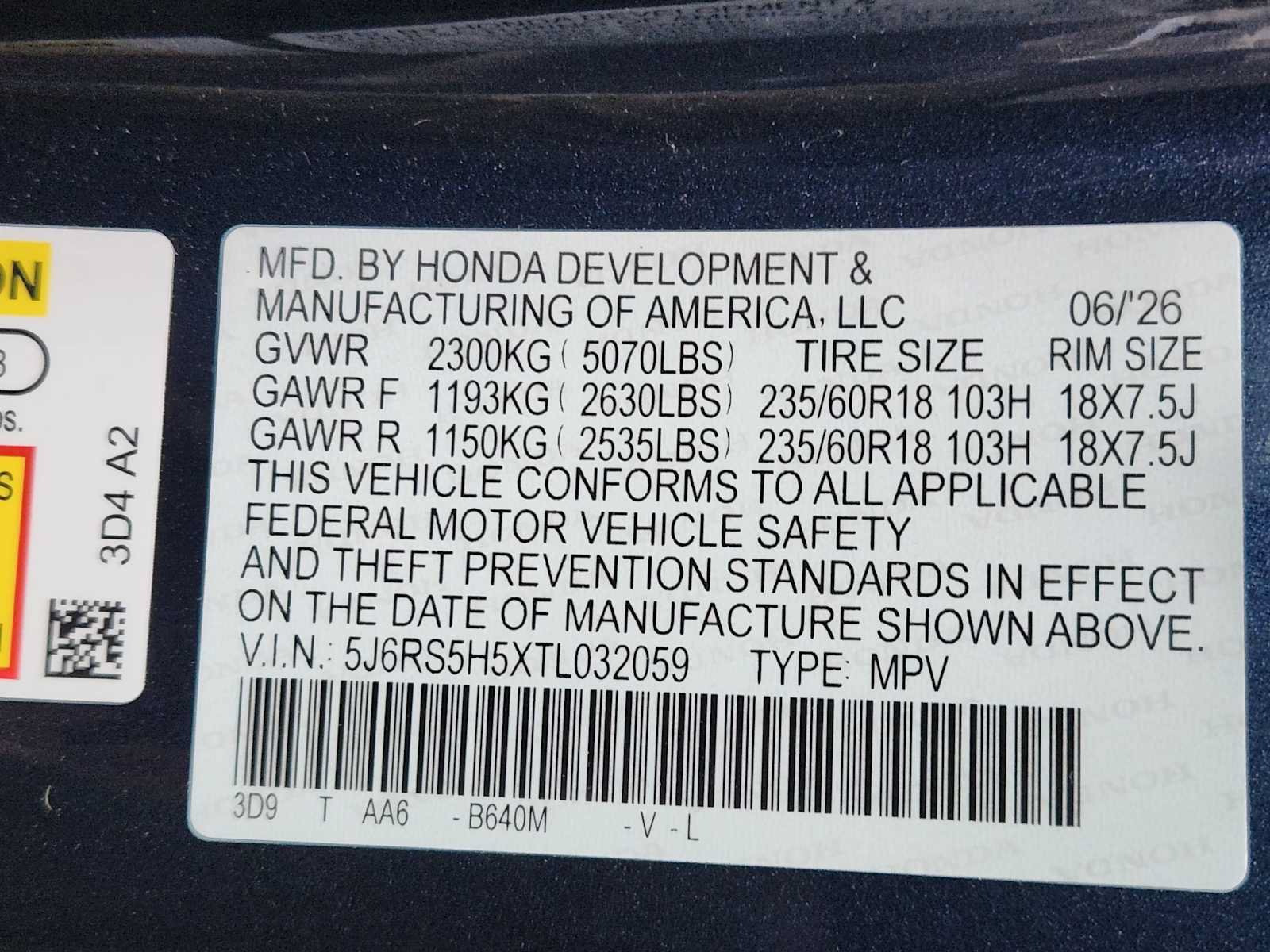 Certified 2026 Honda CR-V Sport image 31