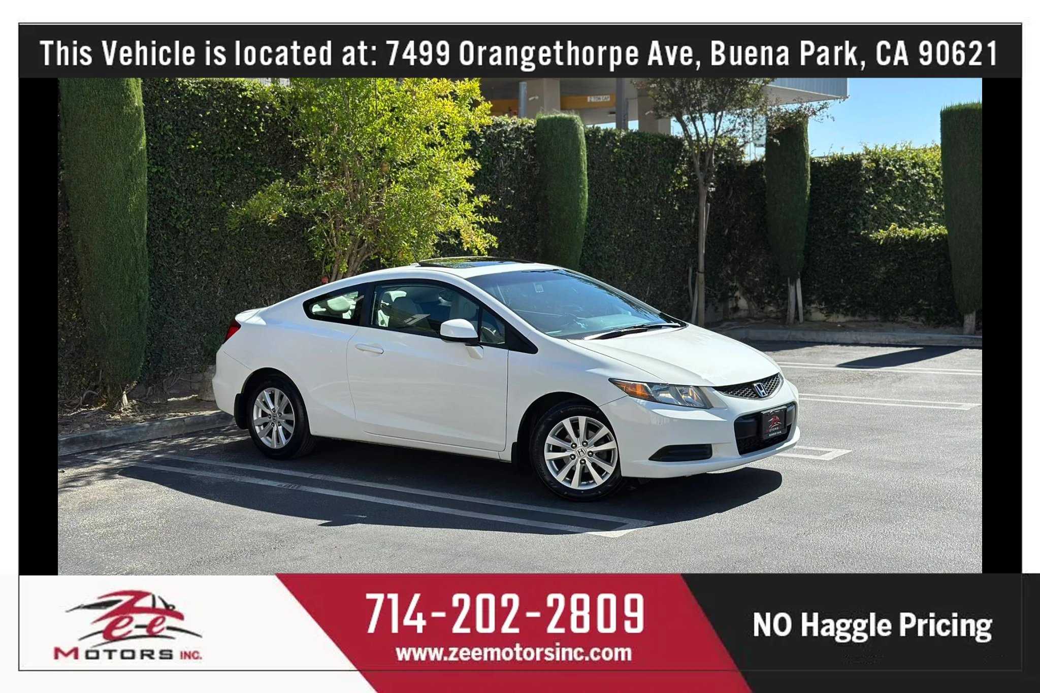Used 2012 Honda Civic EX-L image 2