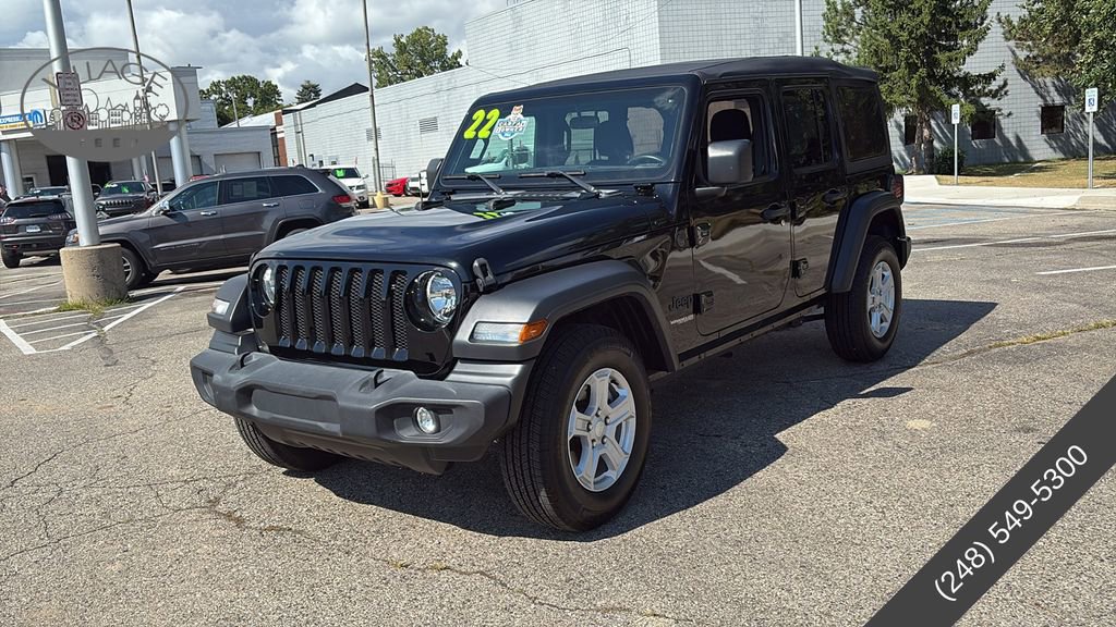 Used 2022 Jeep Wrangler Unlimited Sport image 5