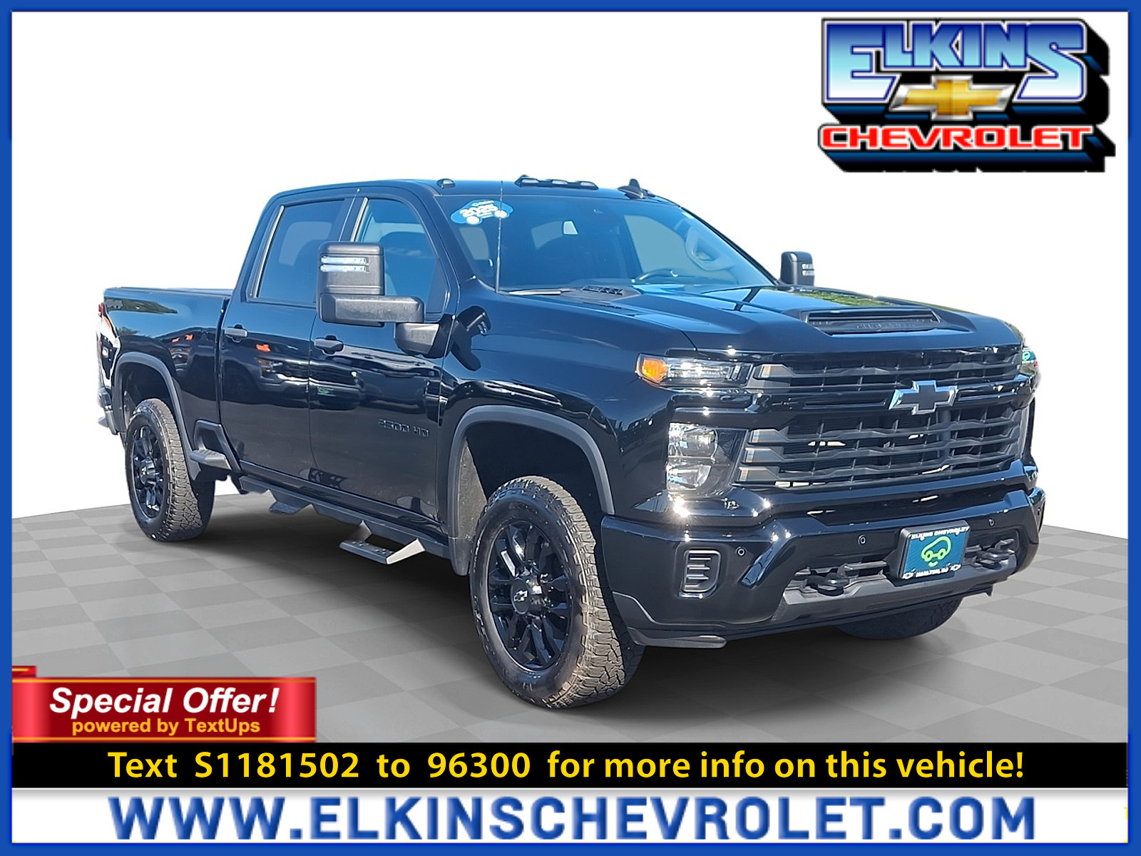 Certified 2025 Chevrolet Silverado 2500 Custom w/ Custom Value Package