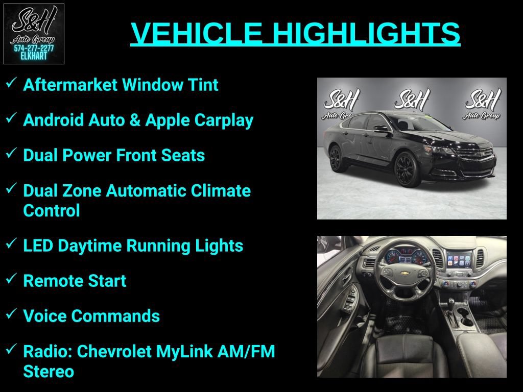 Used 2018 Chevrolet Impala LT FWD image 3