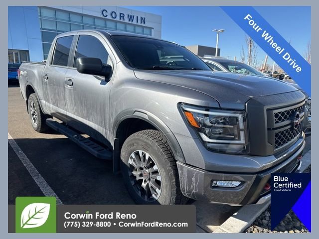 Used 2023 Nissan Titan PRO-4X w/ Off Road Protection Package image 1