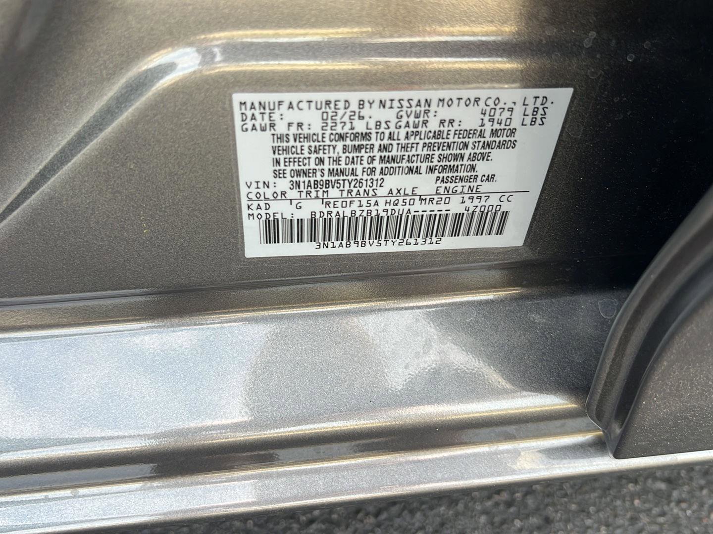 New 2026 Nissan Sentra S w/ Floor Mat Package image 35