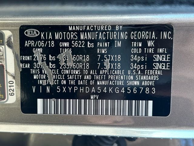 Used 2019 Kia Sorento EX w/ EX Touring Package image 16