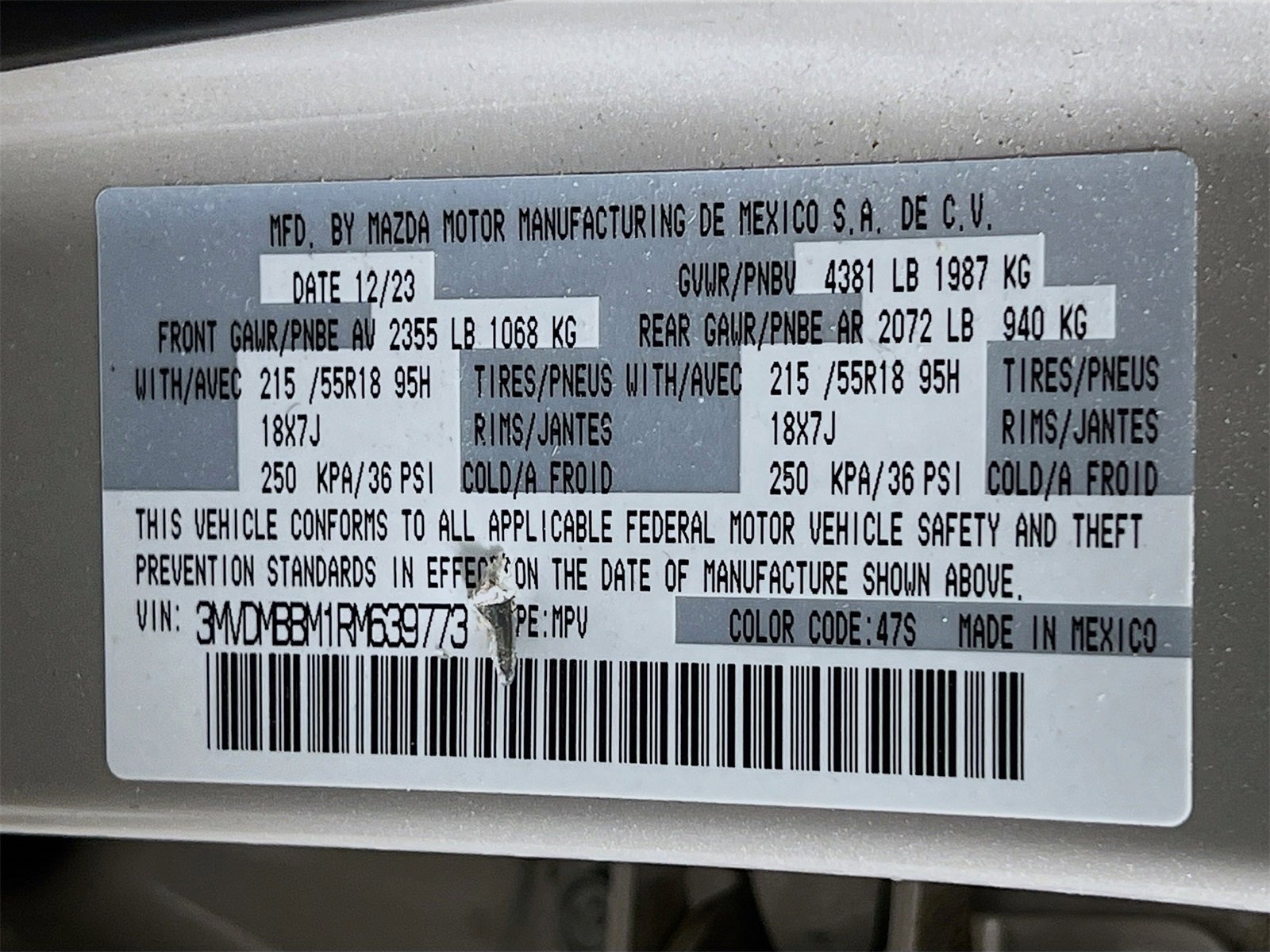 Used 2024 MAZDA CX-30 AWD 2.5 S w/ Select Sport Pkg image 34