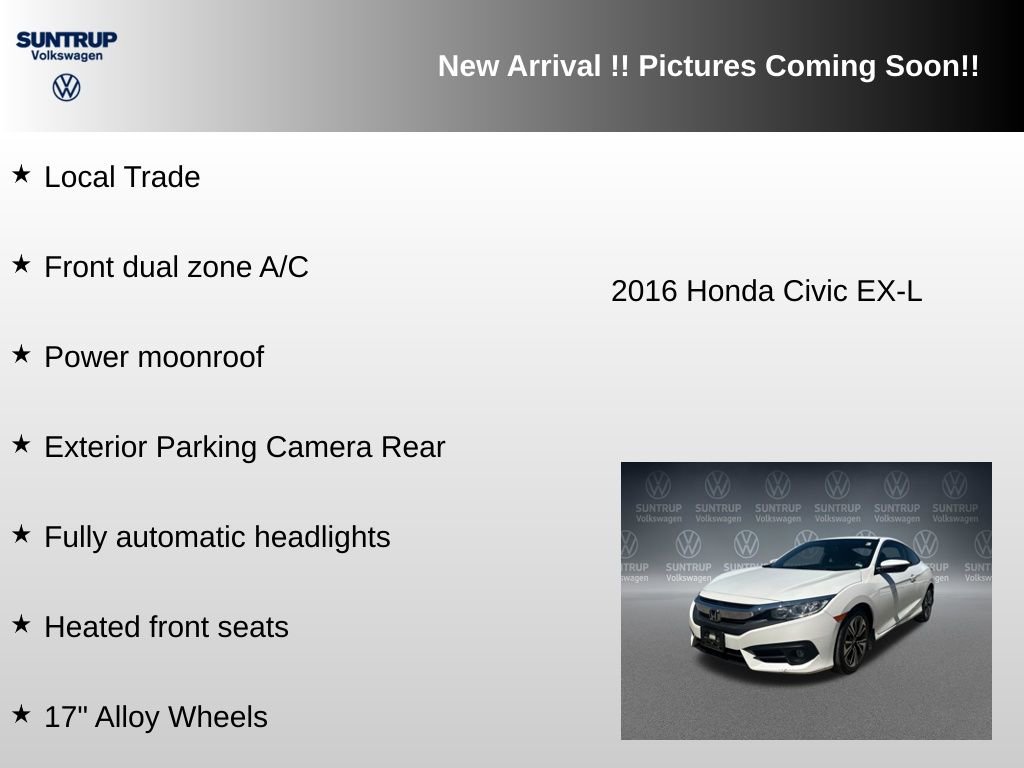 Used 2016 Honda Civic EX-L image 5