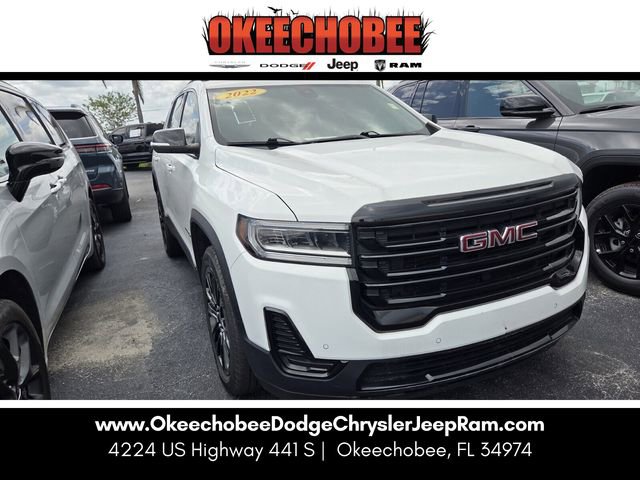 Used 2022 GMC Acadia SLE w/ Driver Convenience Package FWD image 1