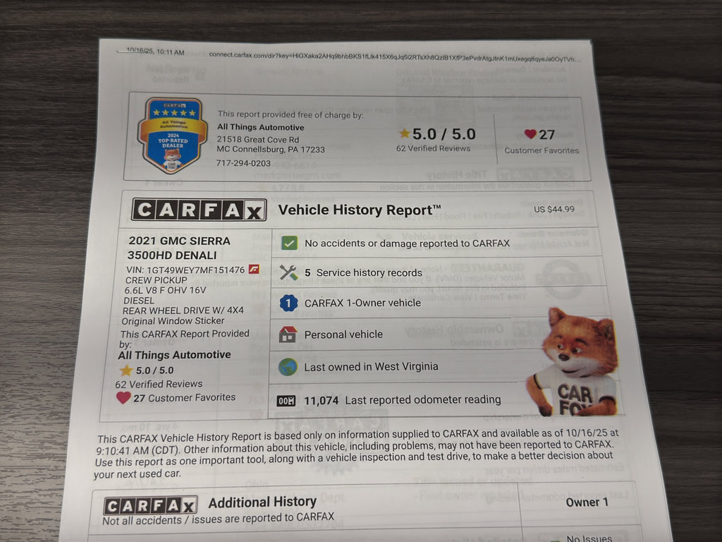 Used 2021 GMC Sierra 3500 Denali w/ Denali Ultimate Package image 48