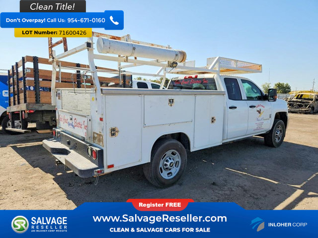 Used 2015 Chevrolet Silverado 2500 W/T w/ WT Convenience Package RWD image 4