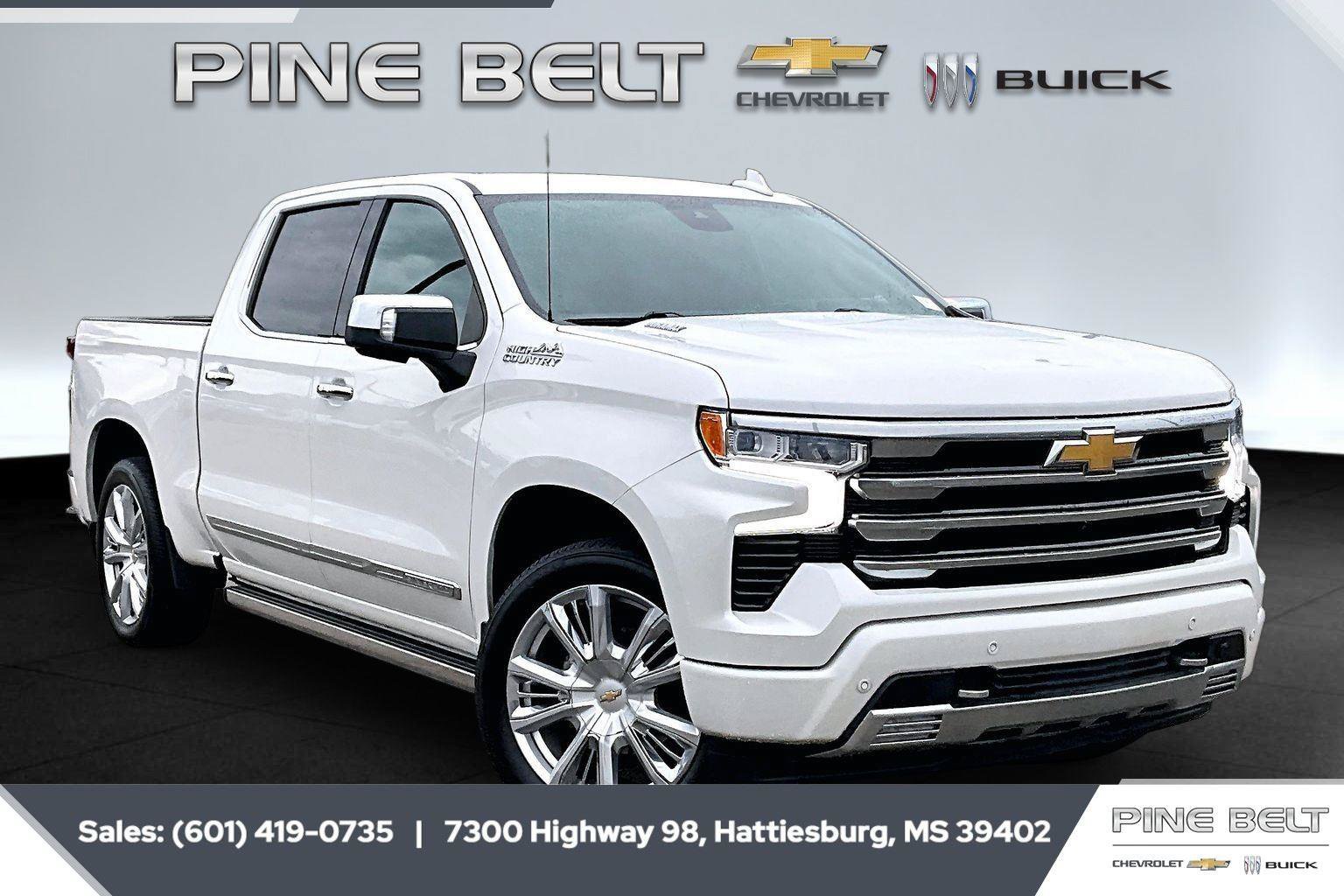 Used 2024 Chevrolet Silverado 1500 High Country w/ Technology Package AWD/4WD image 1