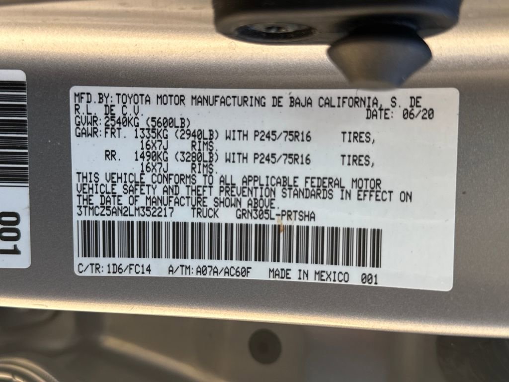 Used 2020 Toyota Tacoma SR5 image 30