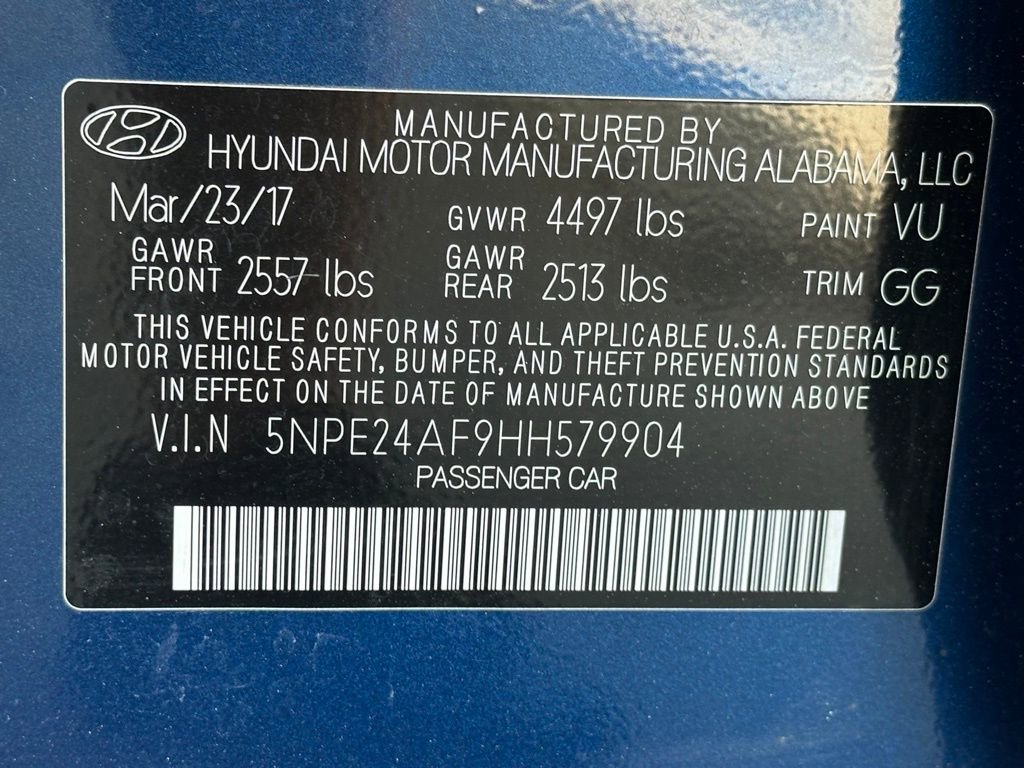 Used 2017 Hyundai Sonata SE image 31