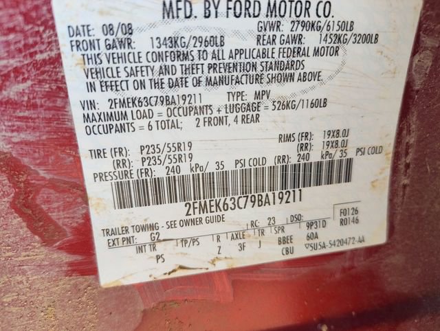 Used 2009 Ford Flex Limited AWD/4WD image 7