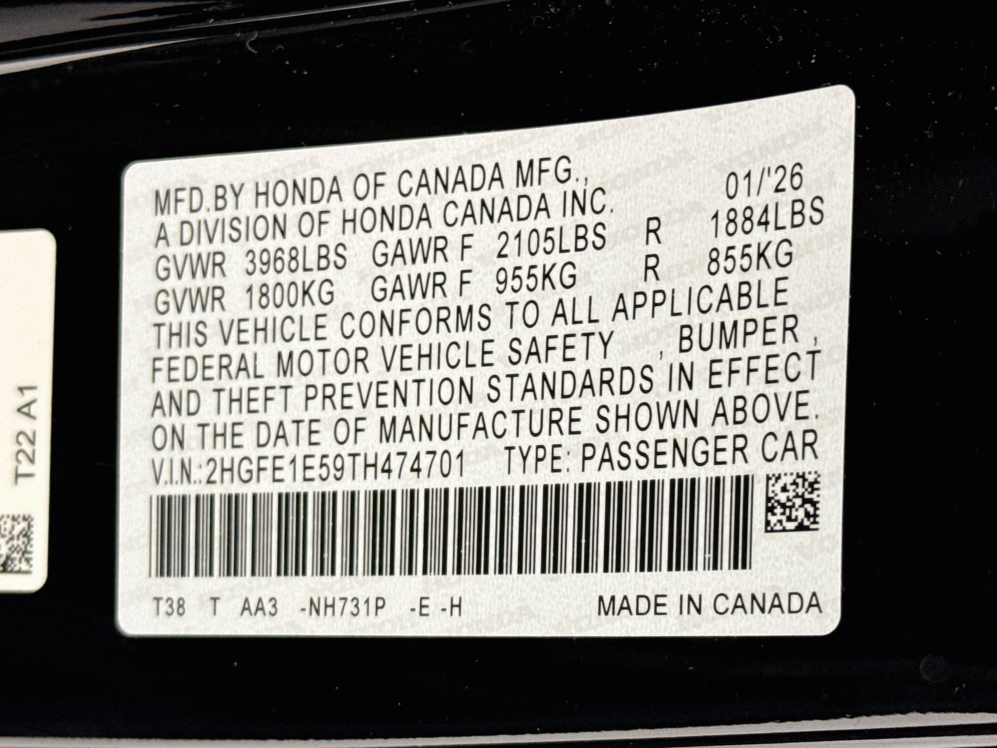 Certified 2026 Honda Civic Si image 33