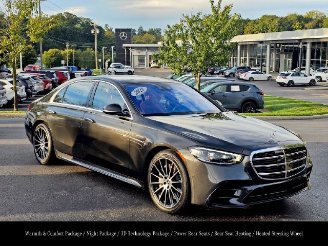 Certified 2021 Mercedes-Benz S 580 4MATIC Sedan w/ AMG Line 360° Tour
