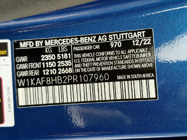 Certified 2023 Mercedes-Benz C 43 AMG 4MATIC Sedan image 34